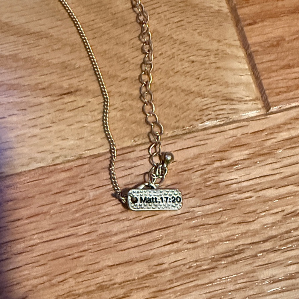 Premier Design Matthew 17:20 Elegant Necklace with Mustard seed - Picture 5 of 7
